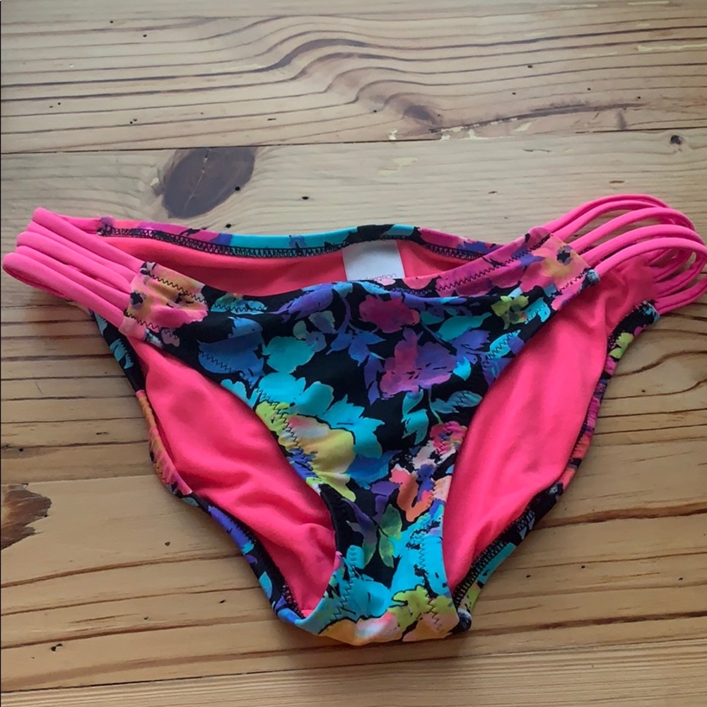 Flowered Bikini Bottoms